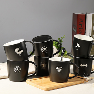 <span class=keywords><strong>Mug</strong></span> à café en céramique avec logo <span class=keywords><strong>personnalisé</strong></span>, 8 oz, 12 oz, 14 oz, 16 oz, tasse à thé noire mate, faible MOQ, <span class=keywords><strong>mug</strong></span> en porcelaine de haute qualité pour cadeau - Product Image 2