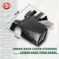Panneau de garniture inférieur du volant sous le tableau de bord, compatible avec BMW E30 M3 83-91 51451917351