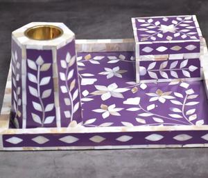 Ensemble de brûleurs d'encens Oud nacré Aromathérapie écologique 100% luxe indien aromatique naturel - Product Image 3