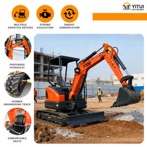 Nueva Excavadora Hidráulica Personalizada de <span class=keywords><strong>3</strong></span>.5 Toneladas, Mini Excavadora con Motor Euro 5, Mini Excavadora de Alto Rendimiento - Product Image 3