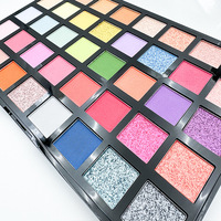 Farbige Animations-Cosplay Hochglanz-Metallic Erdfarben Studenten Bühnenauftritt Make-up-Künstler 8-Farben Multi-Finish Puder