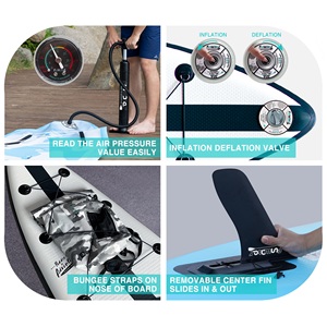 FUNWATER livraison directe OEM Soft Top planche de <span class=keywords><strong>surf</strong></span> Wakeboard planche de <span class=keywords><strong>surf</strong></span> eau planche de sup gonflable planche de <span class=keywords><strong>surf</strong></span> Moe Grip <span class=keywords><strong>alaia</strong></span> - Product Image 5