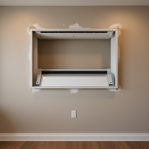 Manchon mural universel en acier de 26 pouces pour climatiseur, installation facile - Product Image 2