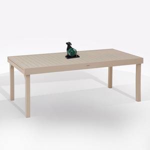 TABLE EN ALUMINIUM MODÈLE QUADRATIQUE CM 200X100 ALUMINIUM CUIVRE - Product Image 1