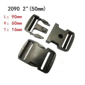 2 "thickened large size plastic safety buckle adjustable suitable for 2" webbing luggage accessories