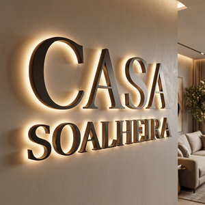 Enseigne de magasin personnalisée rétroéclairée par LED, lettres lumineuses étanches pour extérieur, idéale pour la maison, les centres commerciaux, les parcs et les entreprises. - Product Image 3