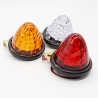 Feux latéraux pour camionnette Watermelon, feux de signalisation LED 24V pour remorque, clignotants, feux de gabarit, feux de bord de route
