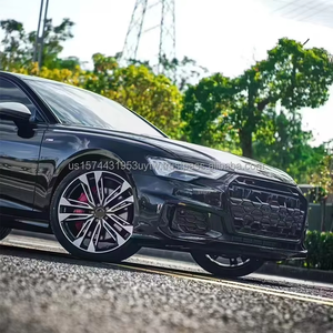 Grille de pare-chocs avant de voiture d'entrepôt américain S6 Grille centrale pour Audi A6 C8 PA 2023 2024 2025 Grille de voiture - Product Image 4