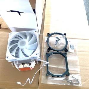 Enfriador de Aire para CPU Personalizado ARGB de 6 Tubos, Blanco, <span class=keywords><strong>Ventilador</strong></span> de 12CM, 180W, Universal para Escritorio Intel LGA2011 1700 1851 1156 1200 1366 AMD AM5 AM4 - Product Image 5