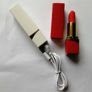 Mini vibrateur de balle pour femmes 10 jouets sexuels de rouge à lèvres de fréquence pour le Massage du Clitoris comprend une <span class=keywords><strong>baguette</strong></span> de vibrateur de lapin - Product Image 4