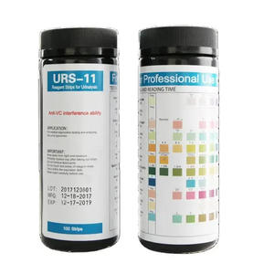 Tira reactiva de orina URS URS-11 de 11 parámetros, kit de diagnóstico con certificación CE para pruebas médicas rápidas - Product Image 2