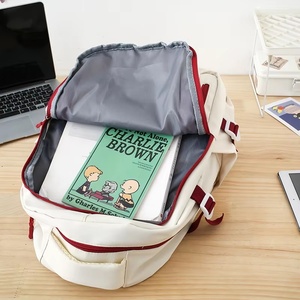 Unisex Multifunctional <b>Student</b> <b>Backpack</b> with Large Capacity Waterproof and Fashionable Trendy Design Low Price Leisure Bag - Product Image 4