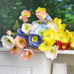 2024 Venta caliente colorido <span class=keywords><strong>Yu</strong></span> Meiren flores de simulación estilo Ins decoración de sala de estar accesorio de fotografía boda flor de mano - Product Image 5