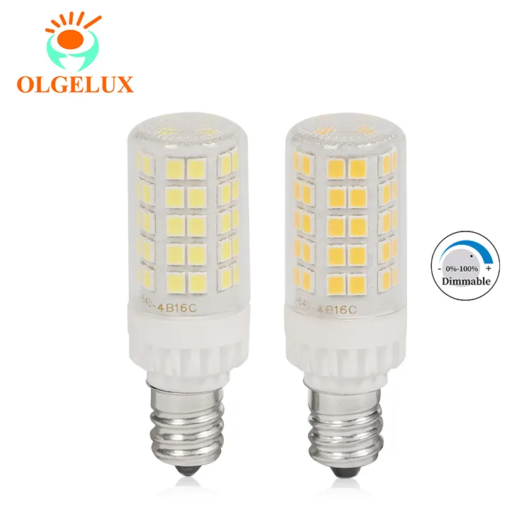 長寿命E12E11Led電球Ac120v調光可能5w600lm高輝度ランプ