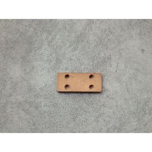 Pastillas de Freno para Elevador Mitsubishi 220X88X8, Piezas Industriales de Frenado de Acero - Product Image 2