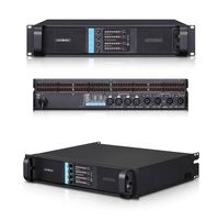 Amplificateur de puissance professionnel de classe D à montage en rack FP14000Q 4 canaux 14000W 90-260V pour système audio de scène et caisson de basses