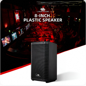 <span class=keywords><strong>LEON</strong></span> AUDIO Kelvibe-082DSP Altoparlante Attivo DSP da 8 Pollici con Scocca in Plastica e Corpo in Metallo, 600W di Picco, 4.0 Ohm, 70Hz-20kHz, Audio Professionale per Palcoscenico - Product Image 4