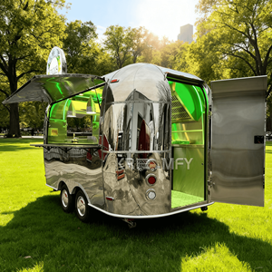 รถขายอาหารเคลื่อนที่มาตรฐานยุโรป รถขายอาหารริมทาง รถครัวเคลื่อนที่ รถขายเครป รถขายไอศกรีม - Product Image 3