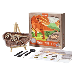 Artsu MD0175/0176/0177/0178, jouet de pelle astronomique, fossile, tyrannosaure Rex, squelette, modèle jeu à vapeur fait main - Product Image 1