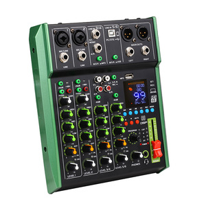 Equipo <span class=keywords><strong>de</strong></span> Audio Profesional para Transmisión en Vivo, Mezclador <span class=keywords><strong>de</strong></span> DJ Digital <span class=keywords><strong>de</strong></span> 6 Canales y 99DSP con Tarjeta <span class=keywords><strong>de</strong></span> Sonido con Efecto OTG, Grabación por Computadora, Reproductor <span class=keywords><strong>de</strong></span> MP3 - Product Image 3