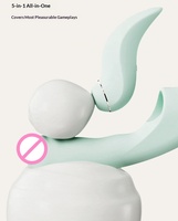 Svakom Saugender Teleskopischer Dual-Heating Vibrator für Frauen, Masturbationsgerät, Erwachsenenspielzeug, USB-Aufladbar, Wasserdicht IPX7 9