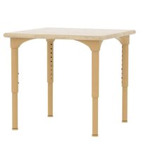 Bureau d'étude réglable en hauteur EMA Montessori, mobilier pour la maternelle, la garderie, les crèches, table en bois pour enfants, tout-petits, école maternelle