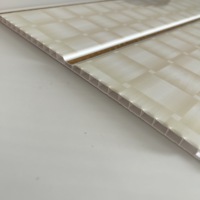 Panneau de plafond en PVC multi-motifs, matériau de construction décoratif pour l'intérieur, décoration murale et de plafond en PVC Cielorraso