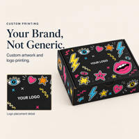Boîte cadeau personnalisée de luxe, boîte à courrier florale en forme de tulipe, boîtes personnalisées avec logo pour l'expédition des petites entreprises