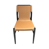 Chaises et tabourets de salle à manger de restaurant modernes, cuir synthétique, doux, durable, écologique, léger, usage commercial, hôtel, maison