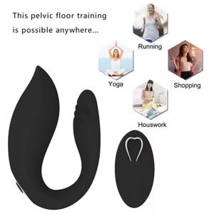 Nuevo Anillo Vibrador de Segunda Generación con Control Remoto Inalámbrico, Anillo de Precisión con Bloqueo, Anillo Doble con Vibración Total para Parejas, Juguetes Sexuales para Adultos - Product Image 6