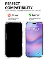 Coque de téléphone magnétique transparente antichoc anti-jaunissement en TPU+PC à couverture intégrale pour iPhone 12 13 14 15 16 16E 17 18 Pro Max Plus