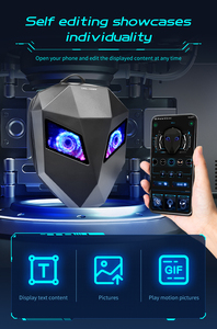 MINI motos équitation LED <span class=keywords><strong>chevalier</strong></span> sacs à dos Bluetooth APP contrô<span class=keywords><strong>le</strong></span> étanche coque dure sacs à bandoulière - Product Image 3