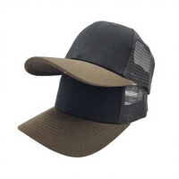 Casquette Trucker Unisexe Blanche 112 Tendance, Logo Personnalisé, Faible MOQ, OEM, Dos en Maille, Snapback, Qualité Supérieure, Vente en Gros