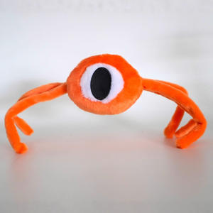 Peluche Personalizado con Logotipo de SKETCH Dave, Peluche Azul y Naranja de Sketch, Juguetes de Peluche de Películas y Televisión, Figura de Animal de Peluche Creativa - Product Image 5