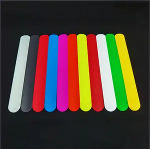 215X25MM silicone patting ring wrist band LOGO can be printed silicone bracelet