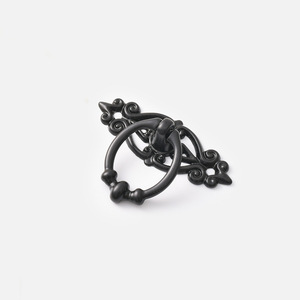 Furniture Handle Ring Zinc Alloy Antique Bronze Red Bronze Gold <b>Black</b> Traditional Cabinet Drawer Pull Durable - Product Image 3