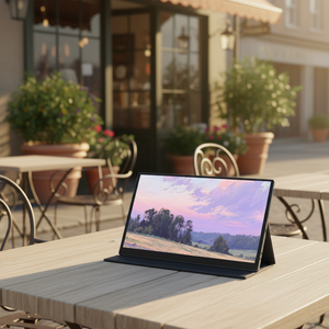 จอภาพพกพาขนาด 12.5 นิ้ว 4K 60Hz IPS LED แบบ Type C สำหรับแล็ปท็อป คอมพิวเตอร์ OEM - Product Image 1