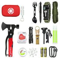 Équipement de survie en camping, matériel tactique de voyage en plein air, outils multifonctionnels, sacs et kits d'urgence en cas de tremblement de terre