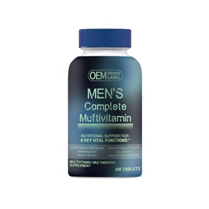 Suplemento Multivitamínico para Hombre OEM/ODM con Vitamina A, Vitamina D, Vitamina E y Zinc para el Apoyo a la Salud - Cápsulas Multivitamínicas - Product Image 1