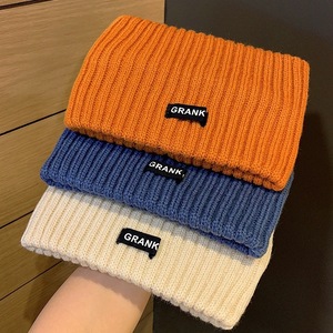 Fascia per capelli in maglia con logo a <span class=keywords><strong>lettere</strong></span>, calda, per protezione frontale, sciarpa sportiva alla moda per uso quotidiano all'aperto da donna - Product Image 1