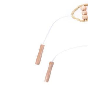 Sabuk kayu pijat tangan, alat terapi pijat punggung kayu rol pijat tali - Product Image 2