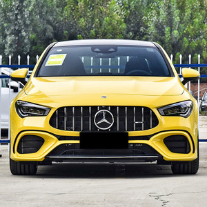 กระจังหน้า Mercedes-Benz CLA-Class C118 ปี 2020+ สีเงินดำ ABS ทรง AMG Line สำหรับตกแต่ง - Product Image 5