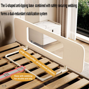 <span class=keywords><strong>Sponde</strong></span> di Sicurezza OEM per Lettini e Letti per Bambini, Pieghevoli e Regolabili, Singole o Doppie, Certificazione CE - Product Image 2