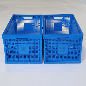 Tham Gia Hộp Lưu Trữ Doanh Thu Có Lỗ Thông Hơi Có Thể Gập Lại Nông Nghiệp Xếp Chồng Giỏ Nhựa Lưu Trữ Giỏ Trái Cây Bằng Nhựa - Product Image 6