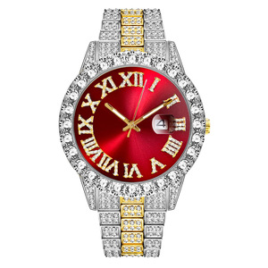Orologi da uomo maschili orologi al quarzo di lusso in acciaio inossidabile con diamanti alla moda orologio luminoso con orologio da regalo <span class=keywords><strong>calendario</strong></span> - Product Image 5