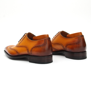 Vente en gros de robes de luxe de première qualité chaussures Oxford en cuir pour hommes prix le plus bas personnalisé - Product Image 6