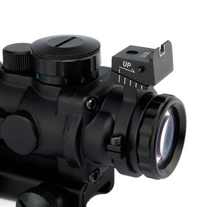 Săn Bắn quang học <span class=keywords><strong>4x32</strong></span> kép chiếu sáng nhỏ gọn lăng trụ phạm vi với sợi quang Sight cho săn bắn - Product Image 4