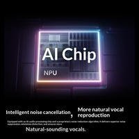 Microphone sans fil Insta360 Mic Pro avec connecteur Type-C, à clipser sur col, pour diffusion vidéo en direct et réduction du bruit