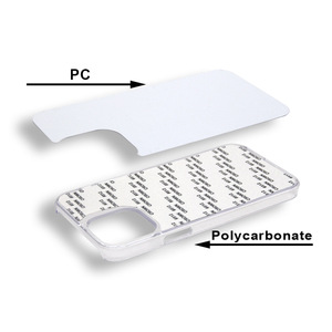 Fundas para Teléfonos Móviles con Diseño de Panda, <span class=keywords><strong>Carcasa</strong></span> Rígida de PC Electrochapada en 2D, Sublimación DIY, Transferencia de Calor, Aluminio, Antigolpes - Product Image 3