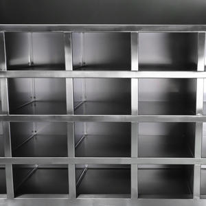 <span class=keywords><strong>Armoire</strong></span> à vêtements à flux laminaire en acier inoxydable avec flux d'air de stérilisation pour les applications en salle blanche ISO5 - Product Image 1